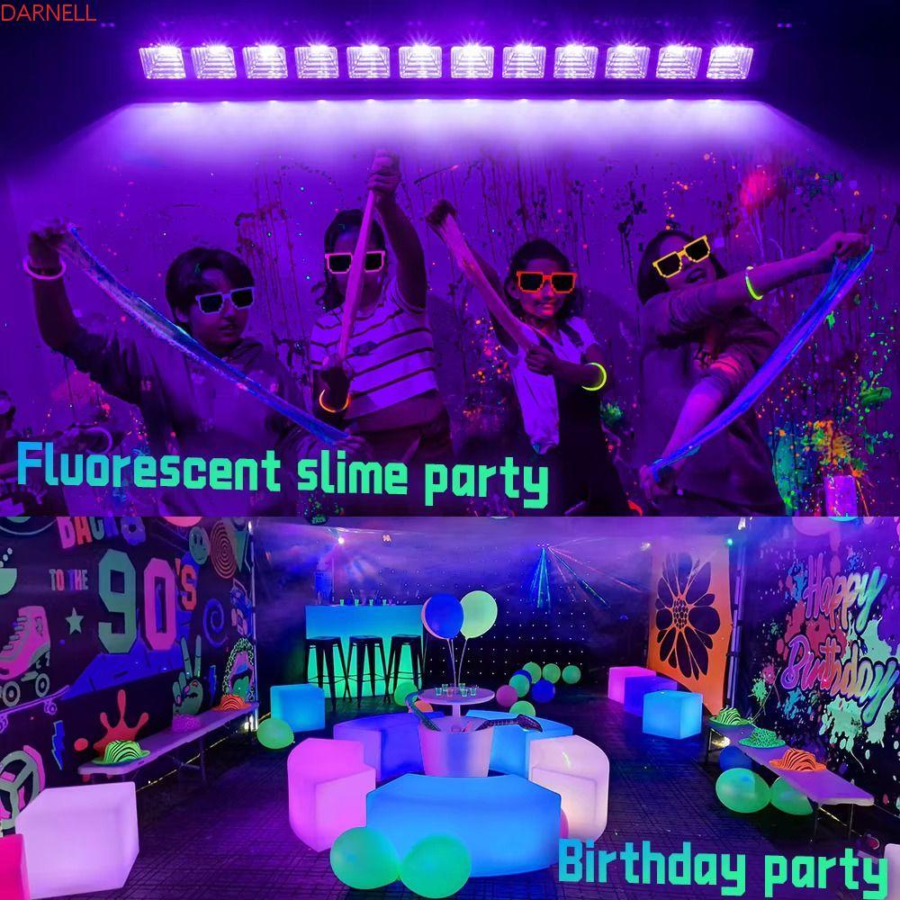 DARNELL UV Disco DJ Light, 40LED Strips Đèn LED công suất 36W UV Wall Washer Light, Body Paint 395nm