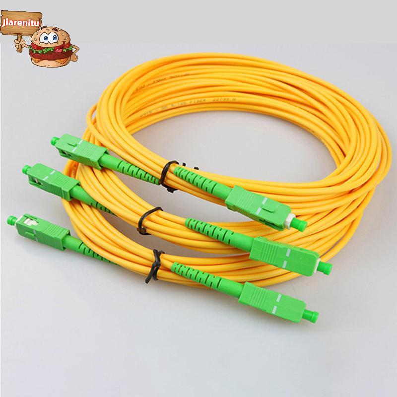 Dây vá quang jia SC / APC-SC / APC Chế độ đơn 9 / 125 G652D LSZH 1m2m3m Cáp nhảy sợi quang jiarenitu