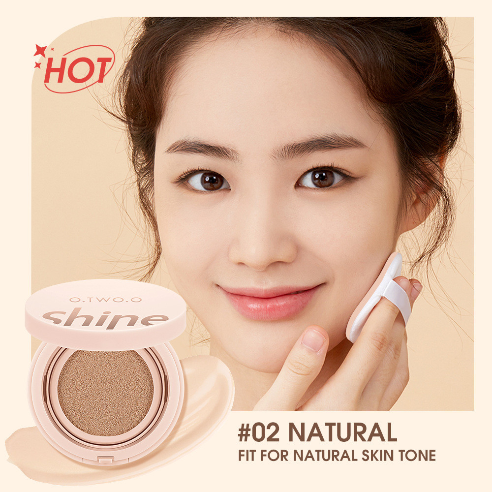 O.TWO.O Air Cushion BB Cream SE003 Kem che khuyết điểm Cảm giác nước Làm mềm chỉnh sửa tông màu da K