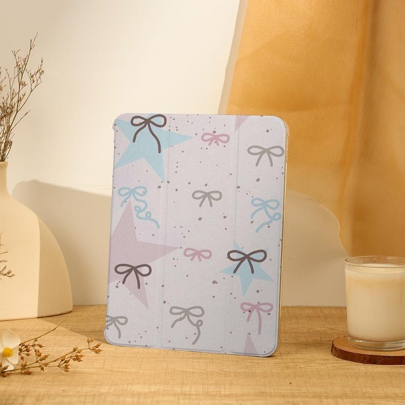Bowknot Simple iPad Case, iPad Air Case Cho 13 "/ 11" iPad Pro 204,13 "iPad Air 6 Case, iPad mini 6 
