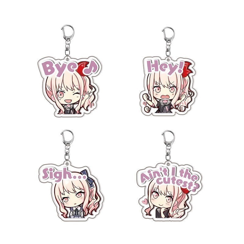 PJSK Project Sekai Colorful Stage Cute Pendant Acrylic Figure Keychain Keyring Collection Model Gift
