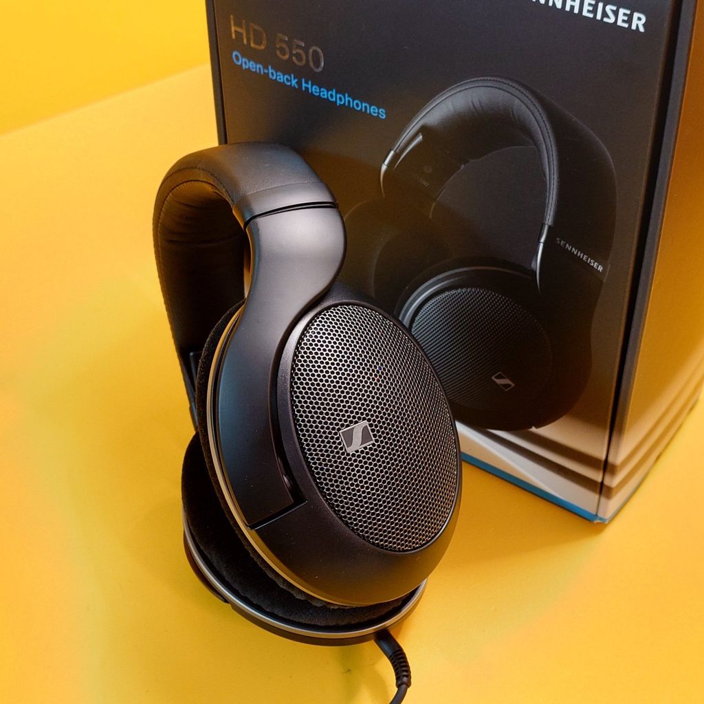 Tai nghe Sennheiser HD550 cũ siêu lướt fullbox - âm thanh chi tiết, đeo thoải mái