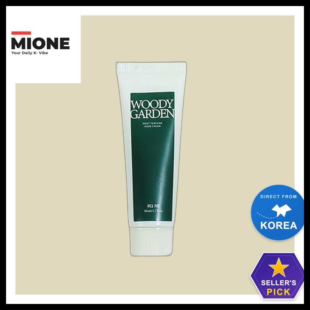 [daiso] Daily Comma Most Perfume Hand Cream (Woody Garden), 50ml, 1pc / Kem dưỡng tay Hàn Quốc của M