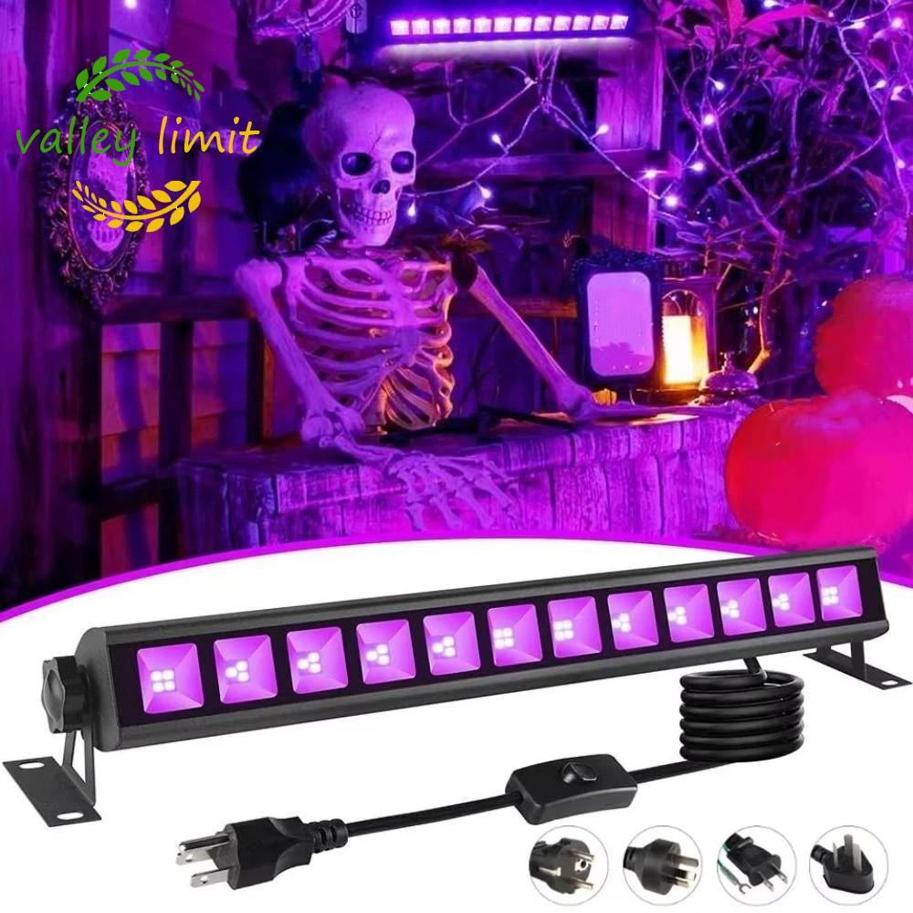 Đèn rửa tường LED UV VALLEY LIMIT, Concert 40LED Strips UV Disco DJ Light, Sơn thân bền kín Joint 39