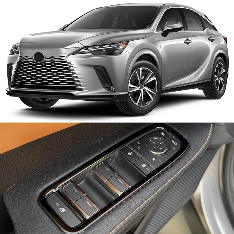 Dành Cho Xe Lexus RX RX350 RX350h RX450h + RX500h 2023 2024 2025 Nội Thất Cửa Sổ Công Tắc Bao Viền B