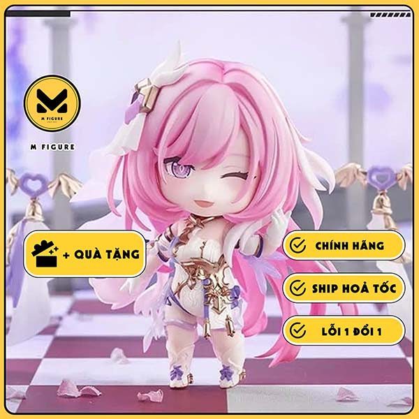 MÔ HÌNH Elysia - Honkai Impact 3rd - Nendoroid - Herrscher of Human: Ego (Good Smile Company) FIGURE