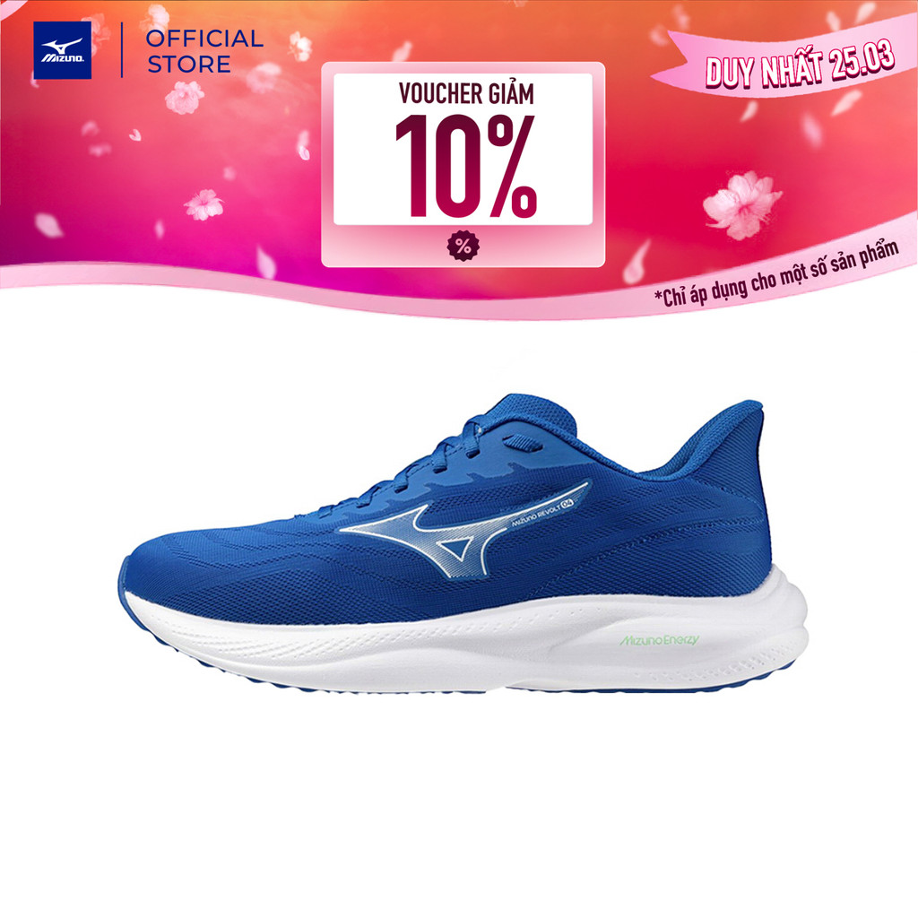Giày Chạy Bộ Nam Mizuno Mizuno Revolt 4 - Xanh dương - J1GC258102
