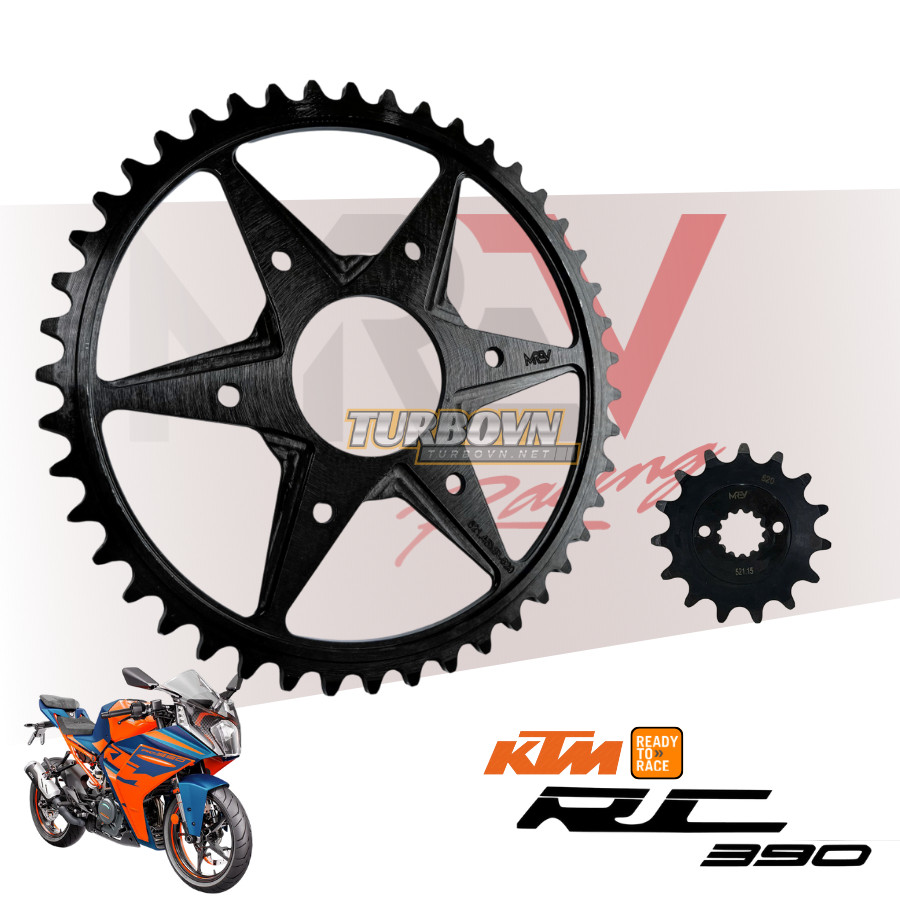 Nhông Dĩa Thép MREV KTM RC 390 2022+