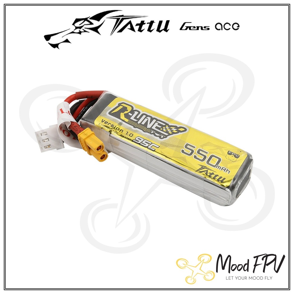 Tattu Rline 550mah 2S 95C Chính Hãng Dành Cho Mobula 8 / Pavo Pico