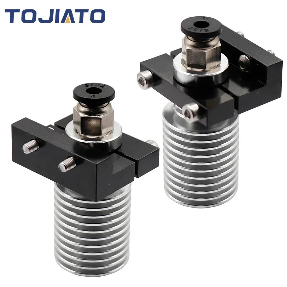 Tojiato V6 Hotend Khối cố định E3D V6 Núi lửa Hot End Giá đỡ máy đùn Giá đỡ gắn cho các bộ phận máy 