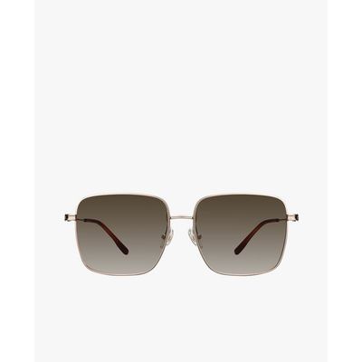 MUJOSH - Kính mát unisex gọng vuông bản mảnh_MJ12SN1547-GDC3