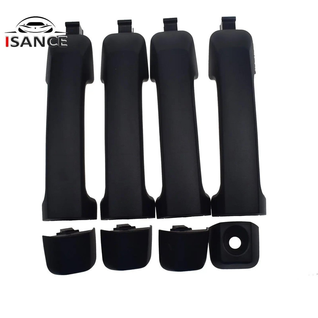 Tay Nắm Cửa Ngoài Phía Trước Phía Sau Bên Trái Phải Đen Cho 2007-2018 Toyota Tundra 69210-0c010 6921