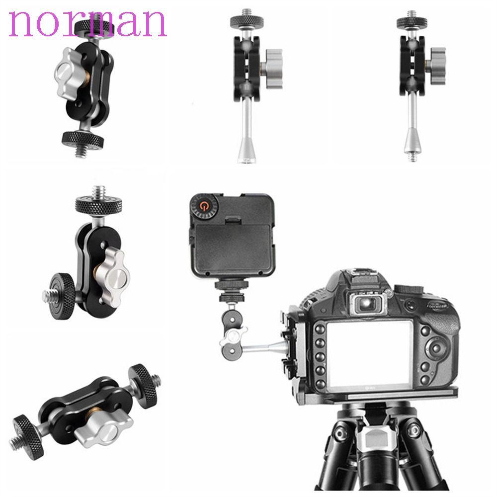 NORMAN Camera Magic Arm, Vít 1 / 4 Inch Double Ball Head Ball Magic Arm, Phụ Kiện Chụp Ảnh Điều Chỉn