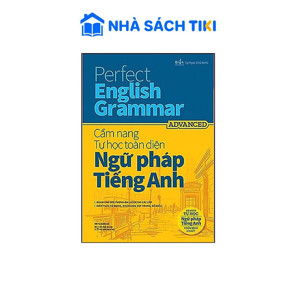 Sách Perfect English Grammar - Cẩm Nang Tự Học Toàn Diện Ngữ Pháp Tiếng Anh - Advanced - Megabook