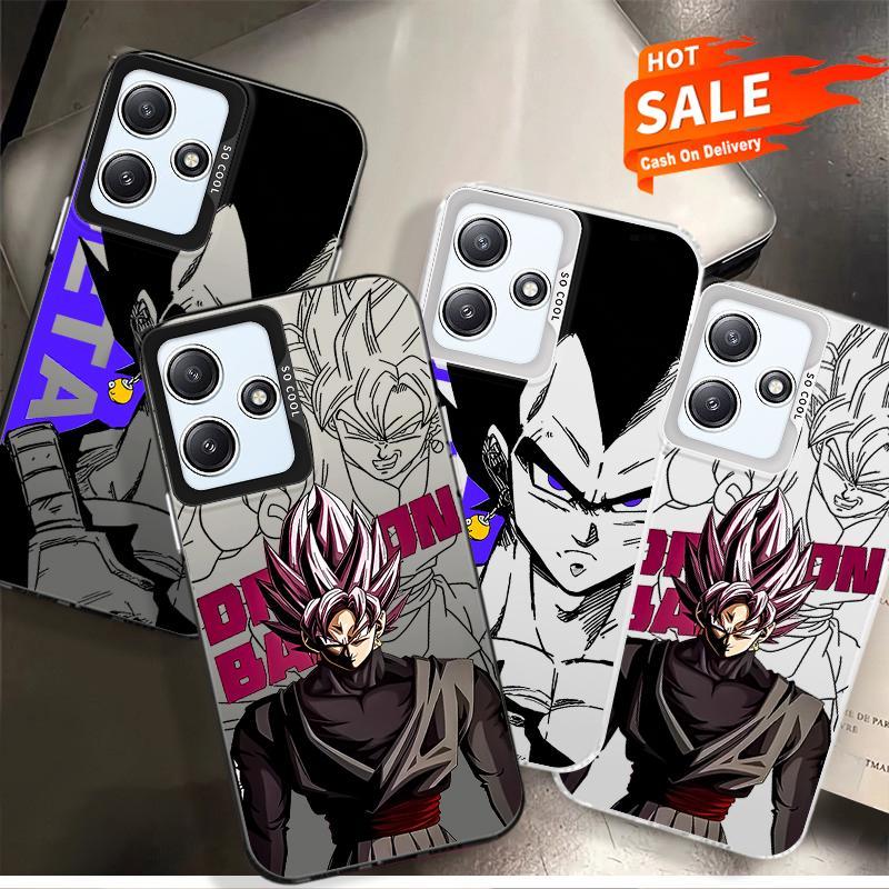 Compatible for Redmi 12 13,POCO M6 4G phone cover Stylish Dragon Ball Goku phone case