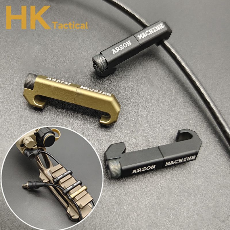 Kẹp cố định điều khiển dây đuôi chuột m300M600 Công tắc đèn pin 20MM Khe cắm thẻ Hướng dẫn dây PEQ15