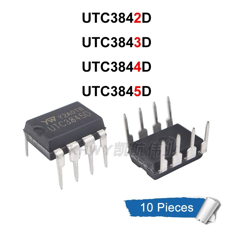 10 Cái / lốc UTC3842D UTC3843D UTC3844D UTC3845D DIP-8 PWM Chip Điều Khiển IC Mới Chính Hãng