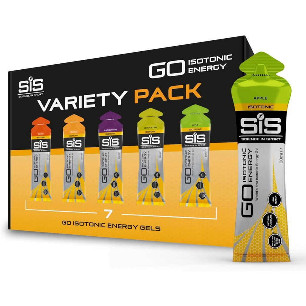 Science in Sport 60 ml Energy Gel Variety - Gói 7