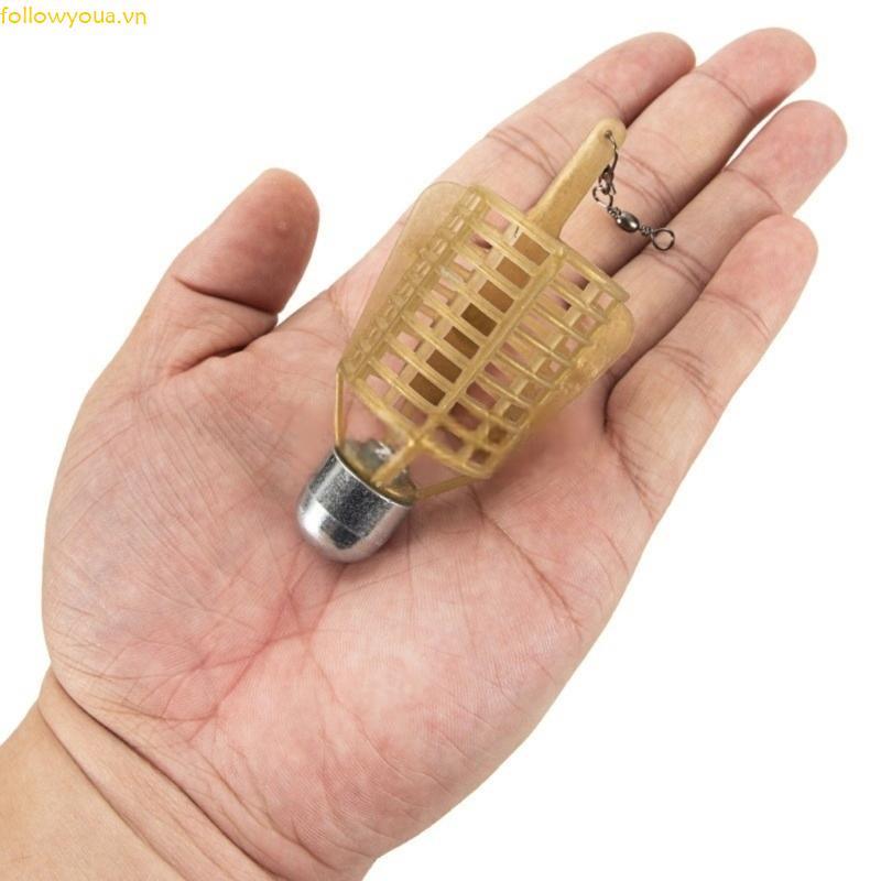 Fol Câu Cá Ăn Giỏ Đựng Sắt Đầu Bẫy Mồi Lồng Câu Cá