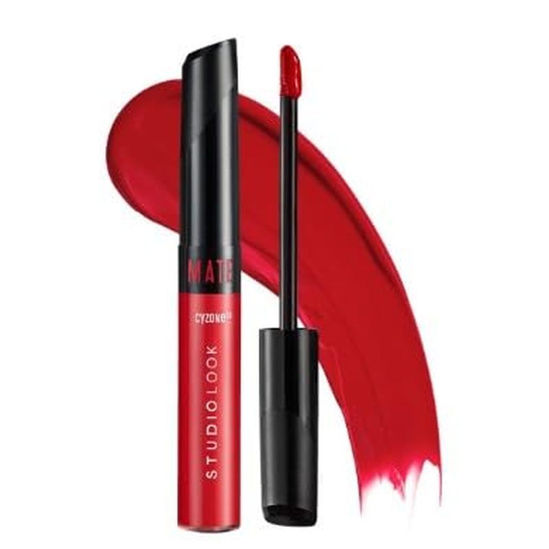 Son môi dạng lỏng Cyzone Studio Look Matte màu đậm Pop of Red 6 ml / 0,20 fl.oz.