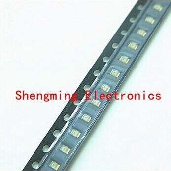 1000 chiếc 0805 Hạt đèn LED màu vàng siêu sáng SMD LED 2012