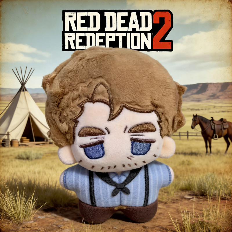 10Cm Red Dead Redemption 2 Arthur Morgan Sang Trọng Đồ Chơi 10Cm Dễ Thương Búp Bê Cotton Trò Chơi Hì