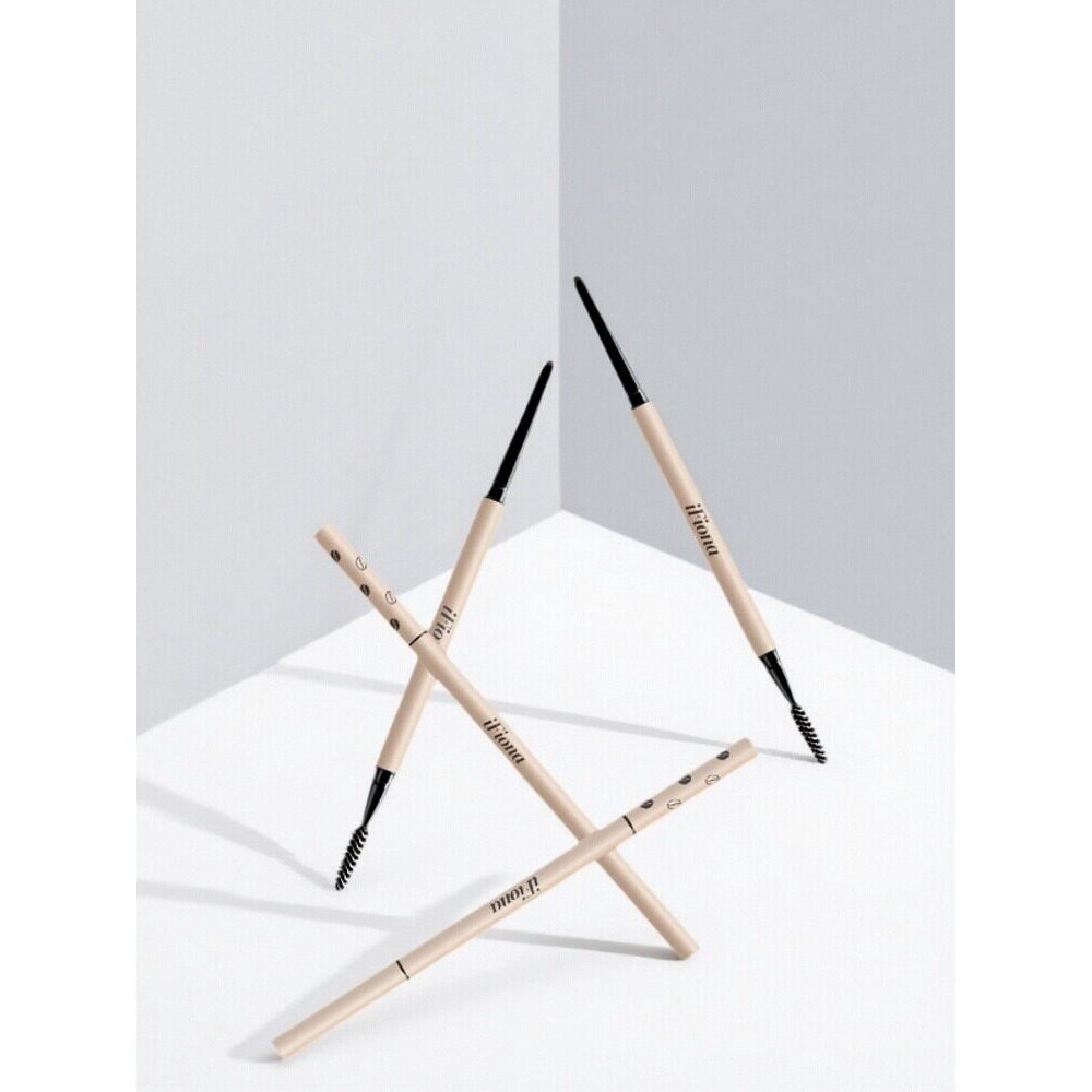 IFiona / Fiona Fiona Fine-Ended Eyebrow Pencil Giữ trang điểm Không dễ nhòe Phấn lông mày Fine-End