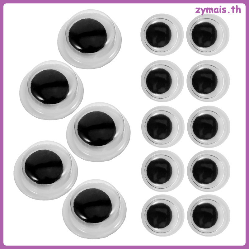 400 Chiếc Mắt Thủ Công Cho Thú Nhồi Bông Nhãn Dán Thủ Công 0,60X0,60X0,20CM zymais