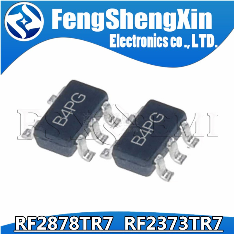 10 chiếc RF2878TR7 B4PG RF2373TR7 73JK RF2878 RF2373 SOT23-5 Chip