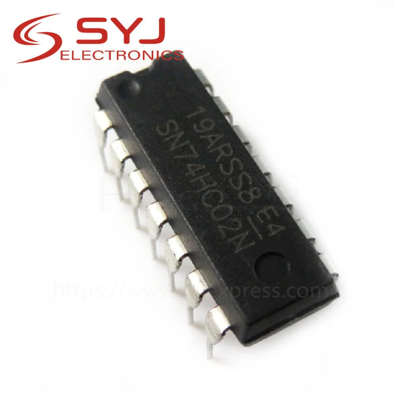 10 Cái / lốc SN74HC02N 74HC02N 74HC02 DIP-14 Còn Hàng