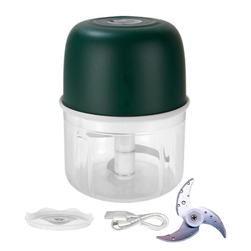 Electric Garlic Mincer Rechargeable Vegetable Chopper Blender Electric Multifunctional Automatic Por