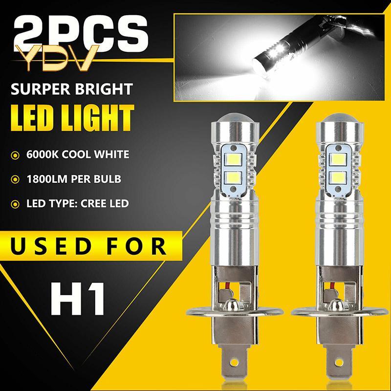 [YDV] 1 Cặp Bóng Đèn Pha LED H1 Đèn Pha Ô Tô Siêu Sáng Đèn Ô Tô [Mới]