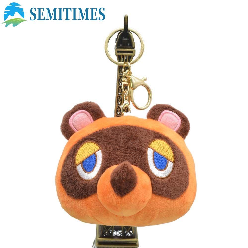 LUNAEDGE Animal Crossing Móc khóa, Marshall Fauna Lá nhỏ sang trọng Animal Crossing, Túi đi học Cyru