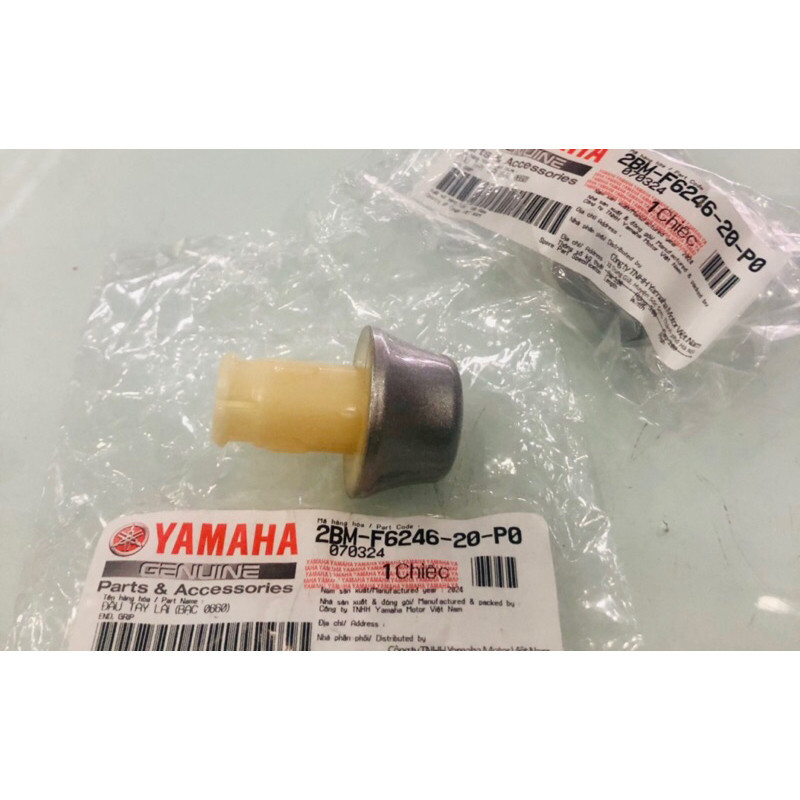 Cặp Gù tay lái Janus,( 2 gù) Grande màu bạc loại nhựa chính hãng YAMAHA