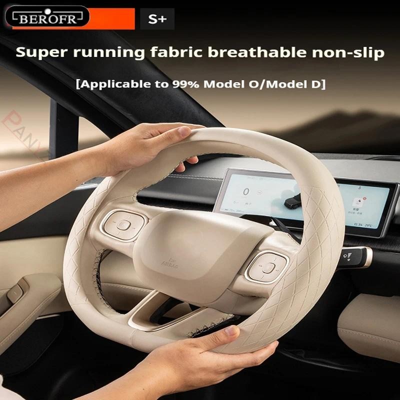 Bọc Vô Lăng Ô Tô Thoáng Khí Chống Trơn Trượt Da PU Cho Xe Honda City Odyssey CIVIC CRV HRV Legend Ja