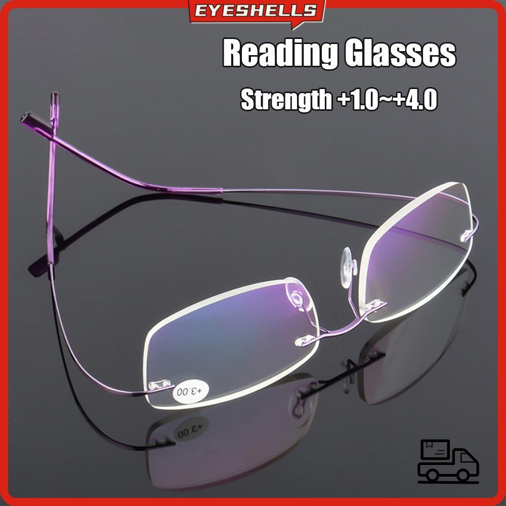 Kính mắt lão thị linh hoạt EyesheLLs titan nhớ hình, độ +1.0 đến +4.0