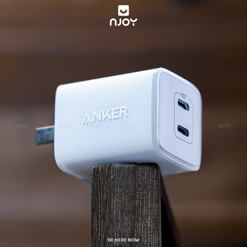 Củ Sạc 2 Cổng Anker Nano Pro 40W Type C Nhỏ Gọn Cho iPhone iPad Airpods Samsung Xiaomi