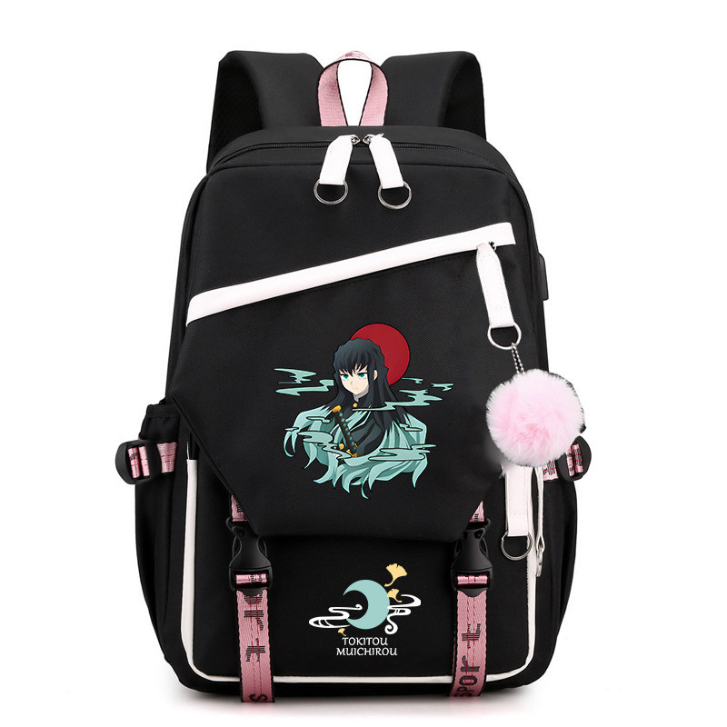 Demon Slayer Shitou Muichiro Anime Học Sinh Lớp Học Trường Học Túi 1107-16