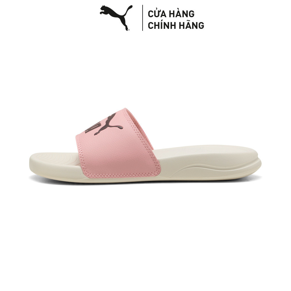 Dép Quai Ngang PUMA Unisex Popcat 20 BX Rosy Outlook-Chocolate Brown-Alpine Snow Màu Hồng