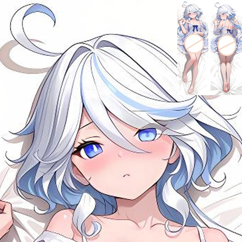 Genshin Impact Furina Dakimakura Game Anime Cosplay Hing Gối