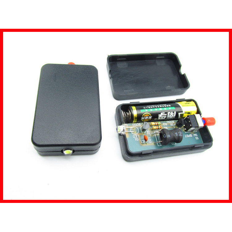 Bộ phận sản xuất điện tử 5MM Mũ Rơm Ánh Sáng Đèn Pin Di Động DIY Đèn Pin Đơn Giản LED Booster Driver