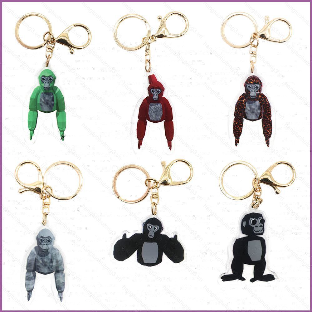 HT3 Gorilla Tag acrylic móc khóa túi móc khóa mặt dây chuyền TH3