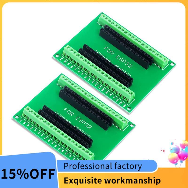 2 Chiếc ESP32 Đột Phá Ban GPIO 1 Thành 2 Cho 38PIN Phiên Bản Nẹp ESP32 ESP-WROOM-32 Ban Phát Triển V