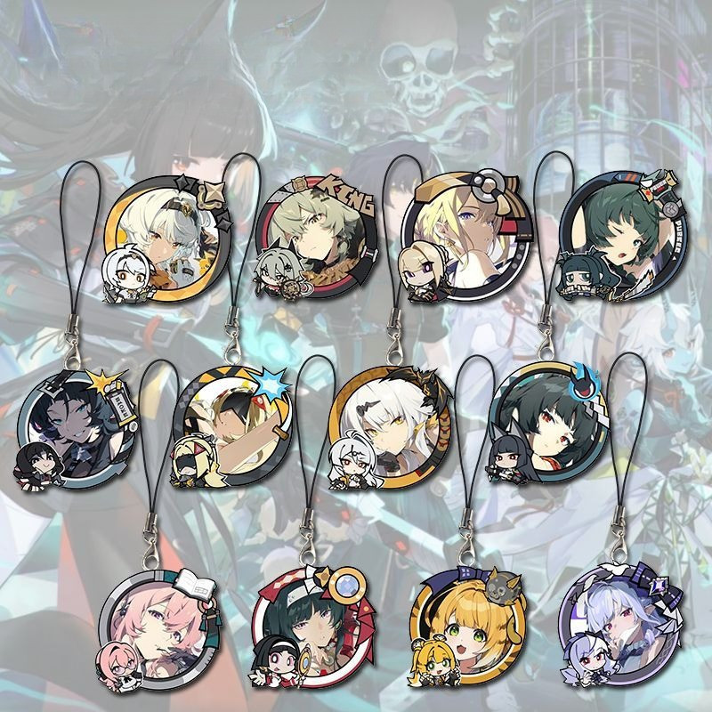 Game Zenless Zone Zero Acrylic Keychain Yixuan Ju Fufu Evelyn Hoshimi Miyabi Astra Yao Jane Doe Vivi