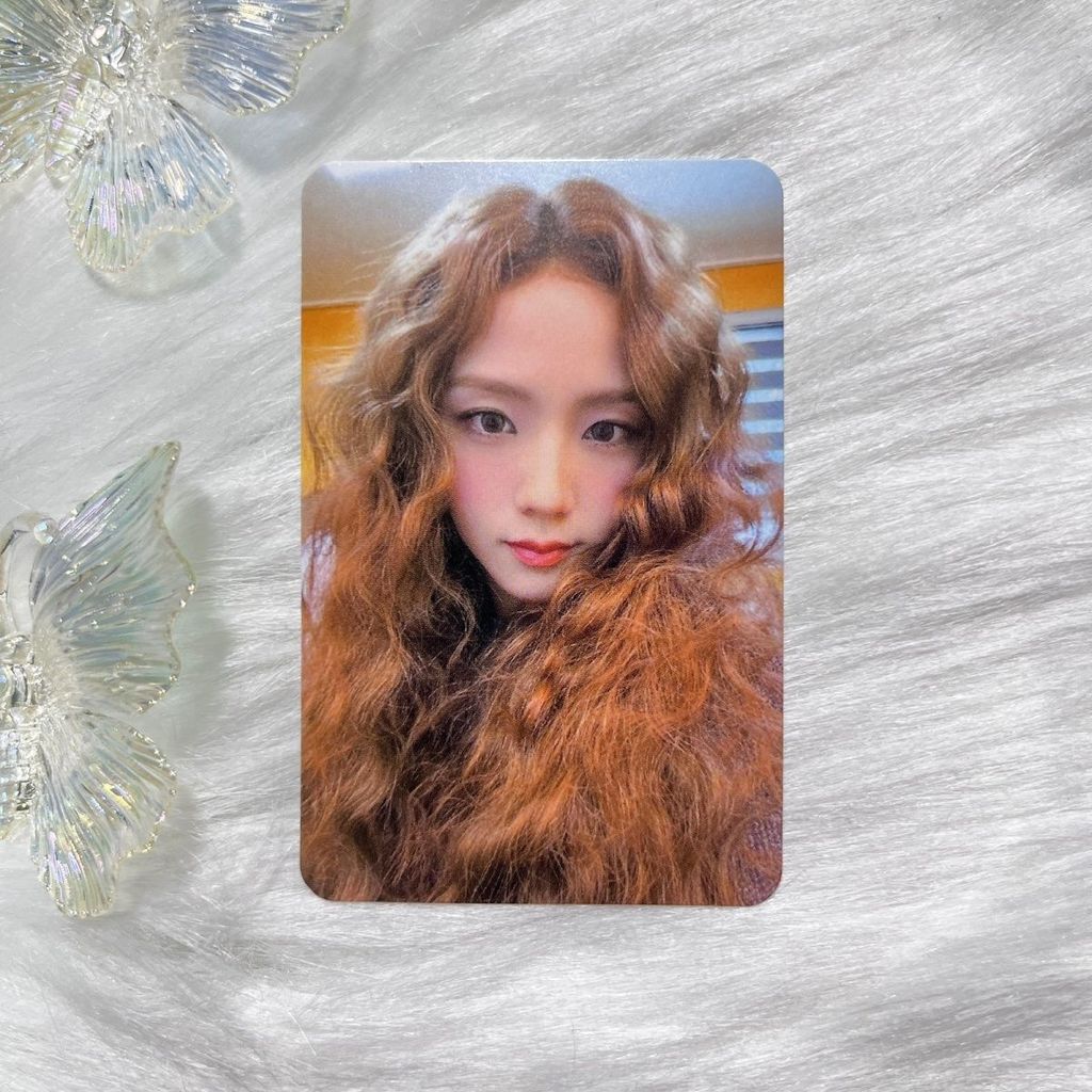 Chương trình ngọc trai wm đặc biệt mực hồng kitty chương trình jisoo thẻ nhỏ chính hãng BLACKPINK