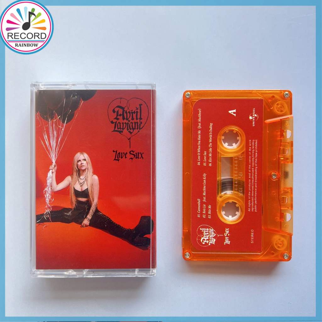 Avril Lavigne Love Sux Băng Cassette Tape Brand New [Sealed] Original LLCT