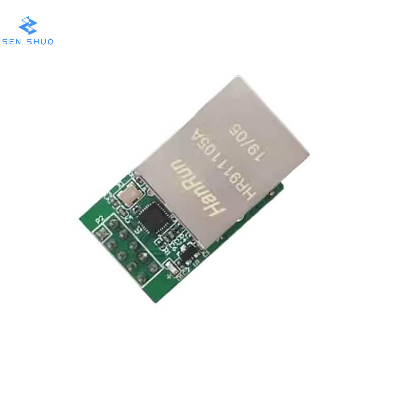 CH9120 Mạng sang TTL Mô-đun cổng nối tiếp Cổng nối tiếp Truyền trong suốt Mô-đun Ethernet 10M WCH Cổ