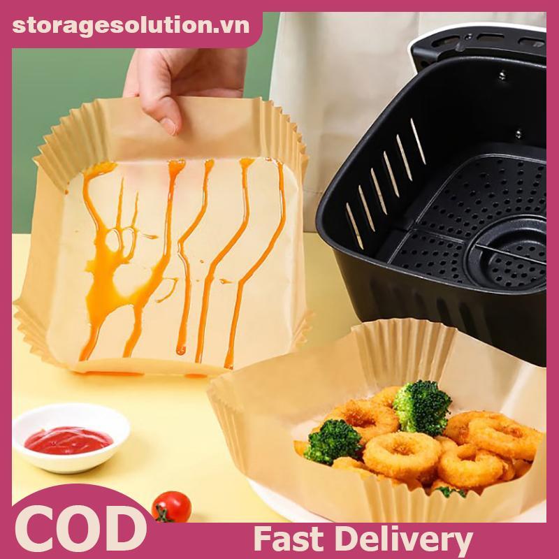 STROASO Kitchen Air Fryer Paper Bake Oil-Absorber Air Fryer Accesories Disposabbl.