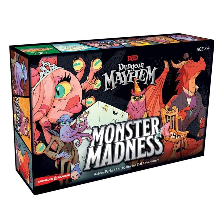 Board Game Card Dungeon Dungeon Mayhem Dungeon Full English Crazy Monster Strategy Game 2.3