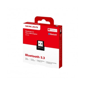 USB Bluetooth Nano 5.3 Mercusys MA530 Chính hãng (Dùng cho PC, Windows 11/10/8.1/7)